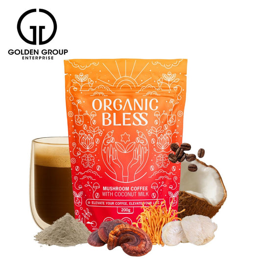 ORGANIC BLESS - CAFE DE HONGOS INSTANTANEO