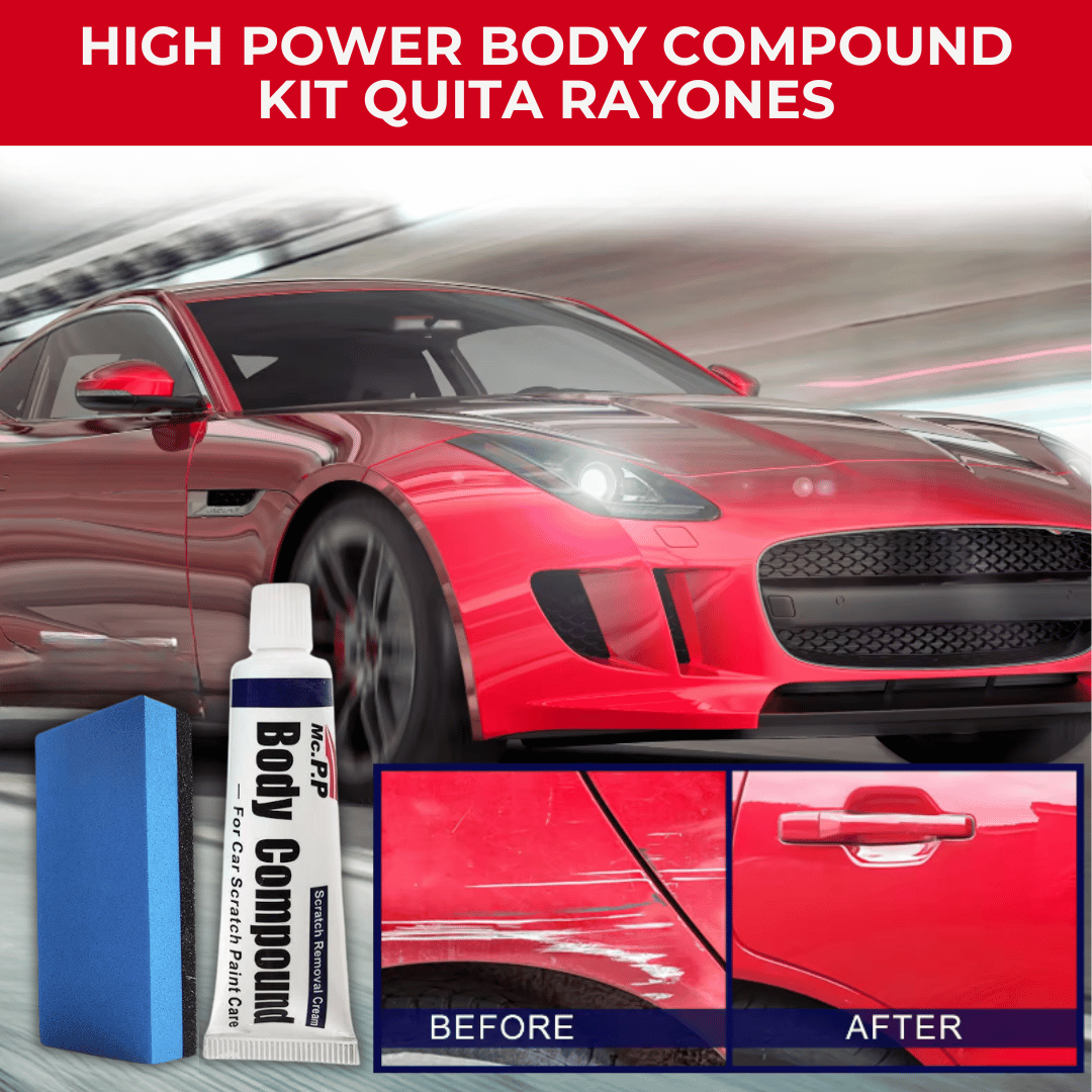 HIGH POWER BODY COMPOUND - KIT QUITA RAYONES