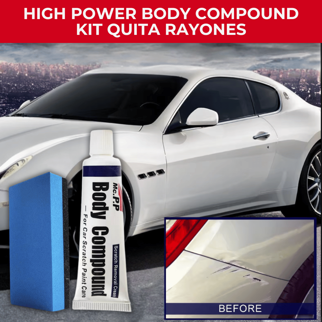 HIGH POWER BODY COMPOUND - KIT QUITA RAYONES