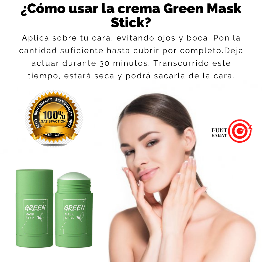 Green Mask - Macarilla de te verde - Golden Group Enterprise