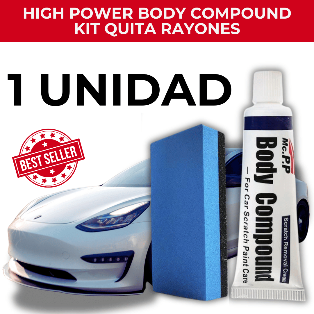 HIGH POWER BODY COMPOUND - KIT QUITA RAYONES