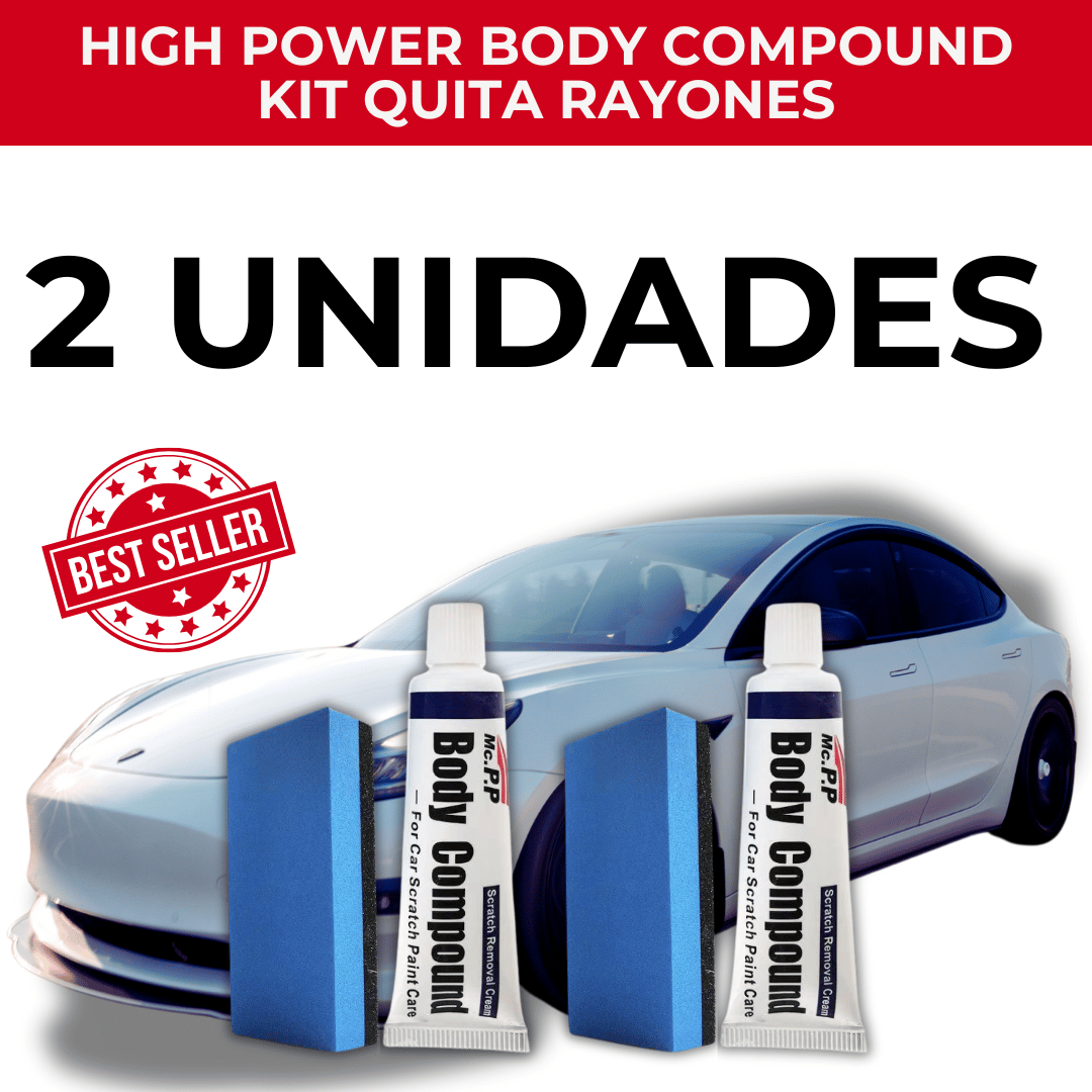 HIGH POWER BODY COMPOUND - KIT QUITA RAYONES