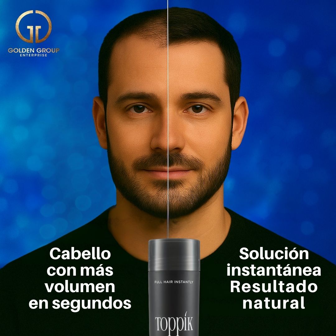 Fibra Capilar Toppik Original | Volumen Instantáneo y Cobertura Natural (27.5 g)