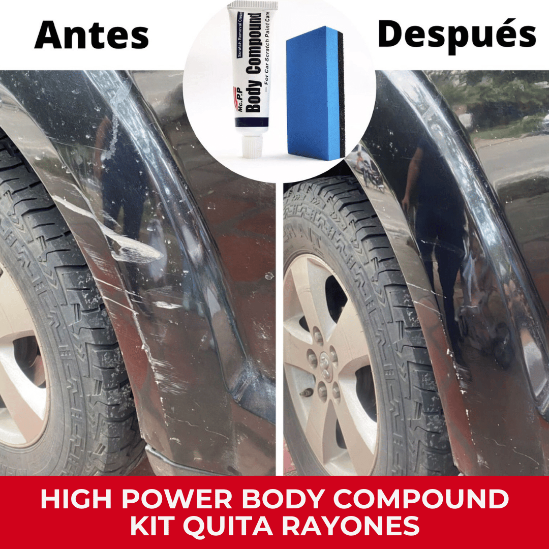 HIGH POWER BODY COMPOUND - KIT QUITA RAYONES