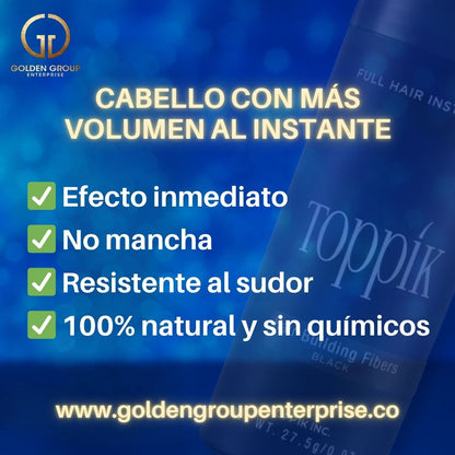 FIBRA CAPILAR TOPPIK UPSELL - Golden Group Enterprise