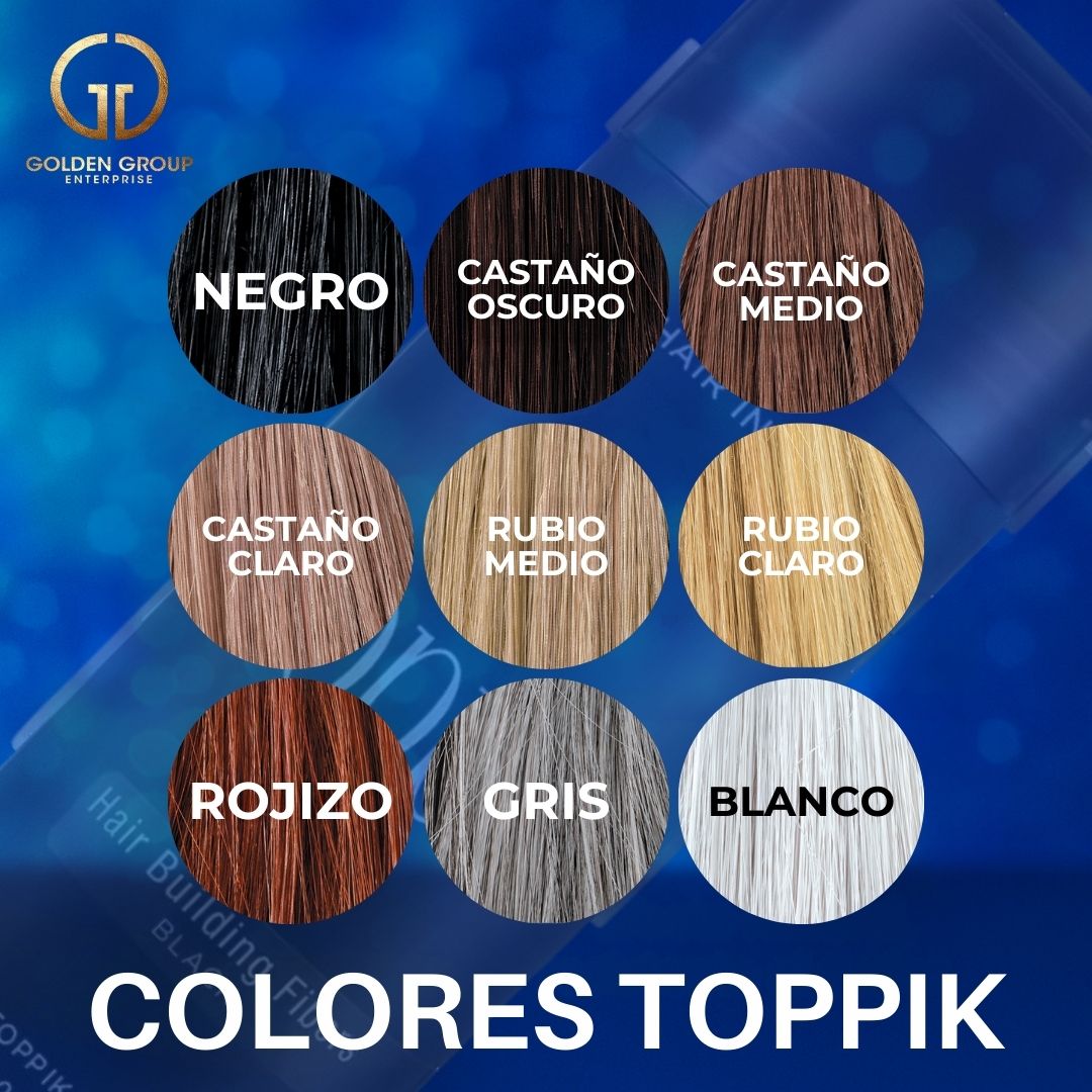 FIBRA CAPILAR TOPPIK UPSELL - Golden Group Enterprise