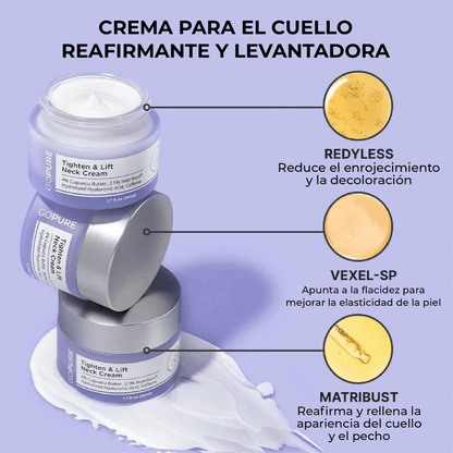 💎 GoPure® Reafirmante de Cuello - Golden Group Enterprise