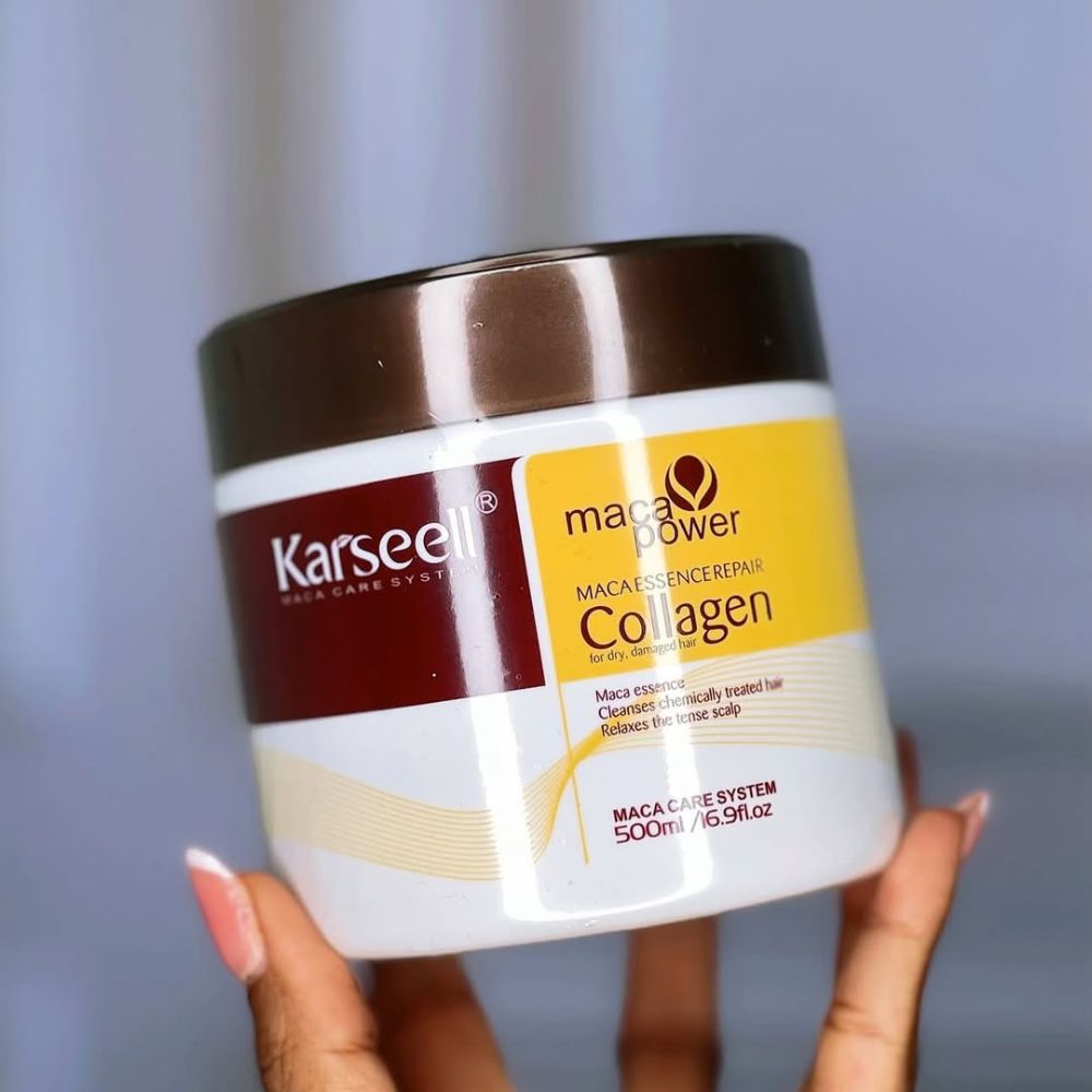 Karseell Maca Power Original 500ml | Colágeno Capilar con Maca para Fortalecer y Reparar el Cabello - Golden Group Enterprise