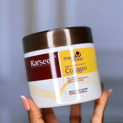 Karseell Maca Power Original 500ml | Colágeno Capilar con Maca para Fortalecer y Reparar el Cabello - Golden Group Enterprise
