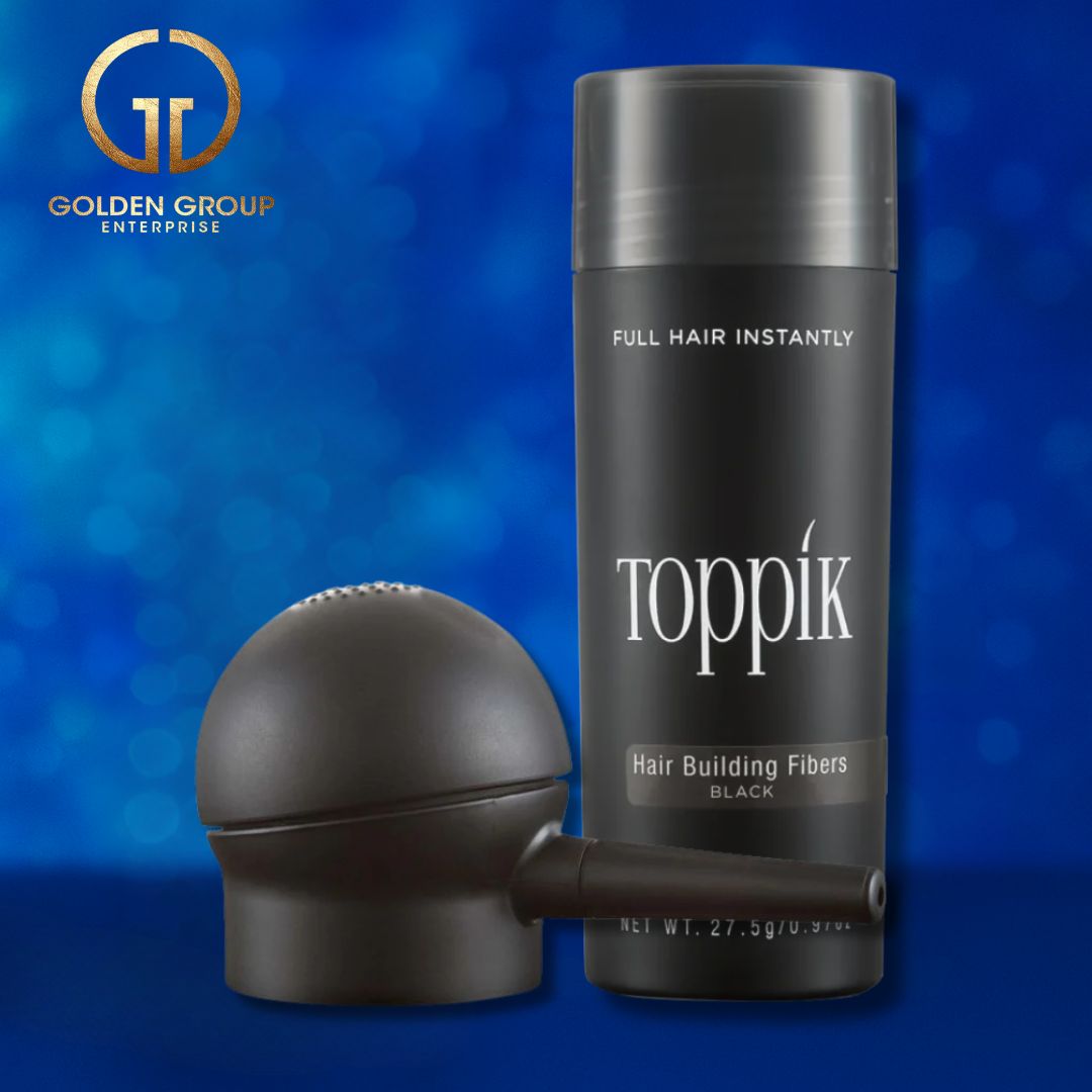Kit Toppik #1 | Fibra Capilar + Atomizador para Aplicación Precisa y C ...