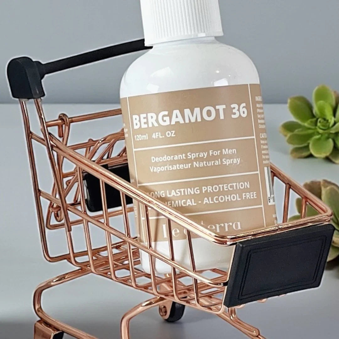 Bergamot 36 de Le'côterra de 120 ml, aroma cítrico de bergamota, sin alcohol y sin parabenos
