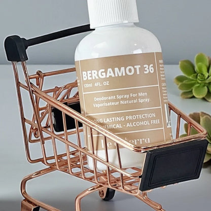 Bergamot 36 de Le'côterra de 120 ml, aroma cítrico de bergamota, sin alcohol y sin parabenos
