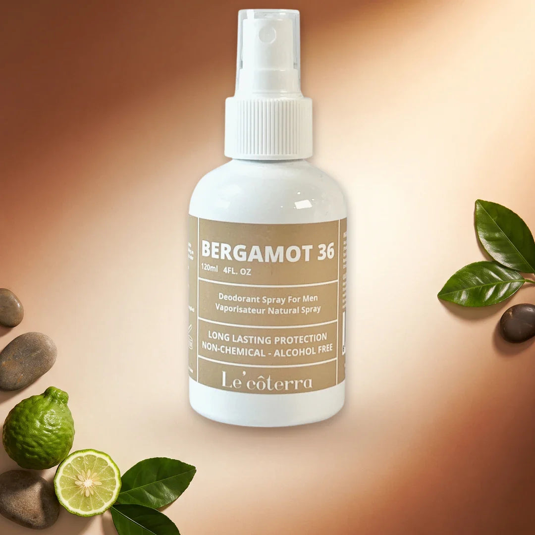 Bergamot 36 de Le'côterra de 120 ml, aroma cítrico de bergamota, base agua sin alcohol ni parabenos