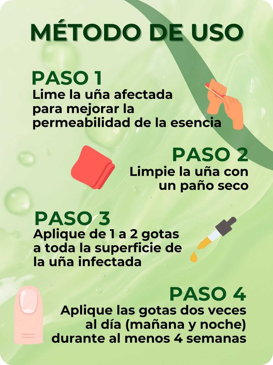 Serum 7 Days | Reparador de Uñas Antihongos - Golden Group Enterprise