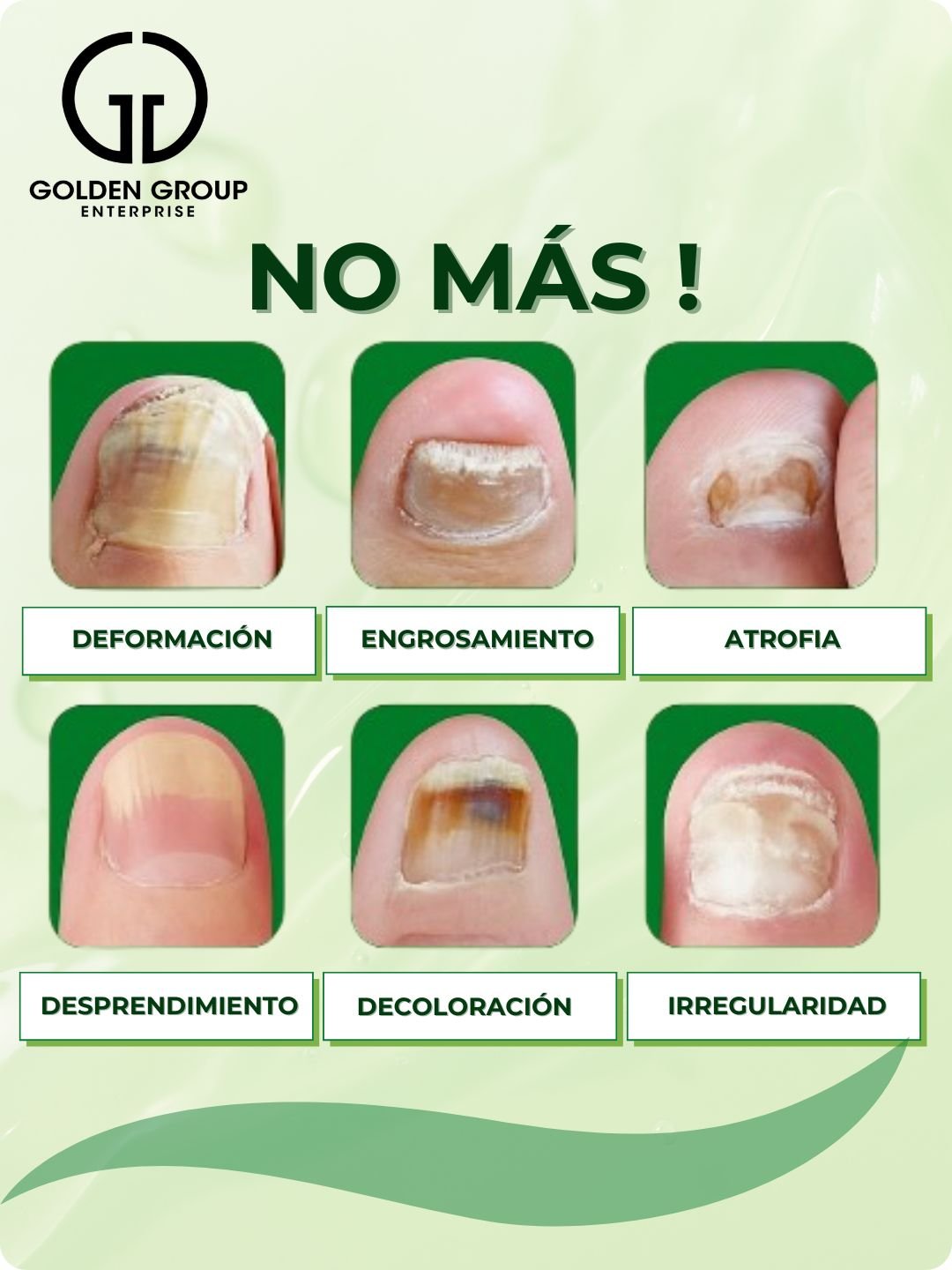 Serum 7 Days | Reparador de Uñas Antihongos - Golden Group Enterprise