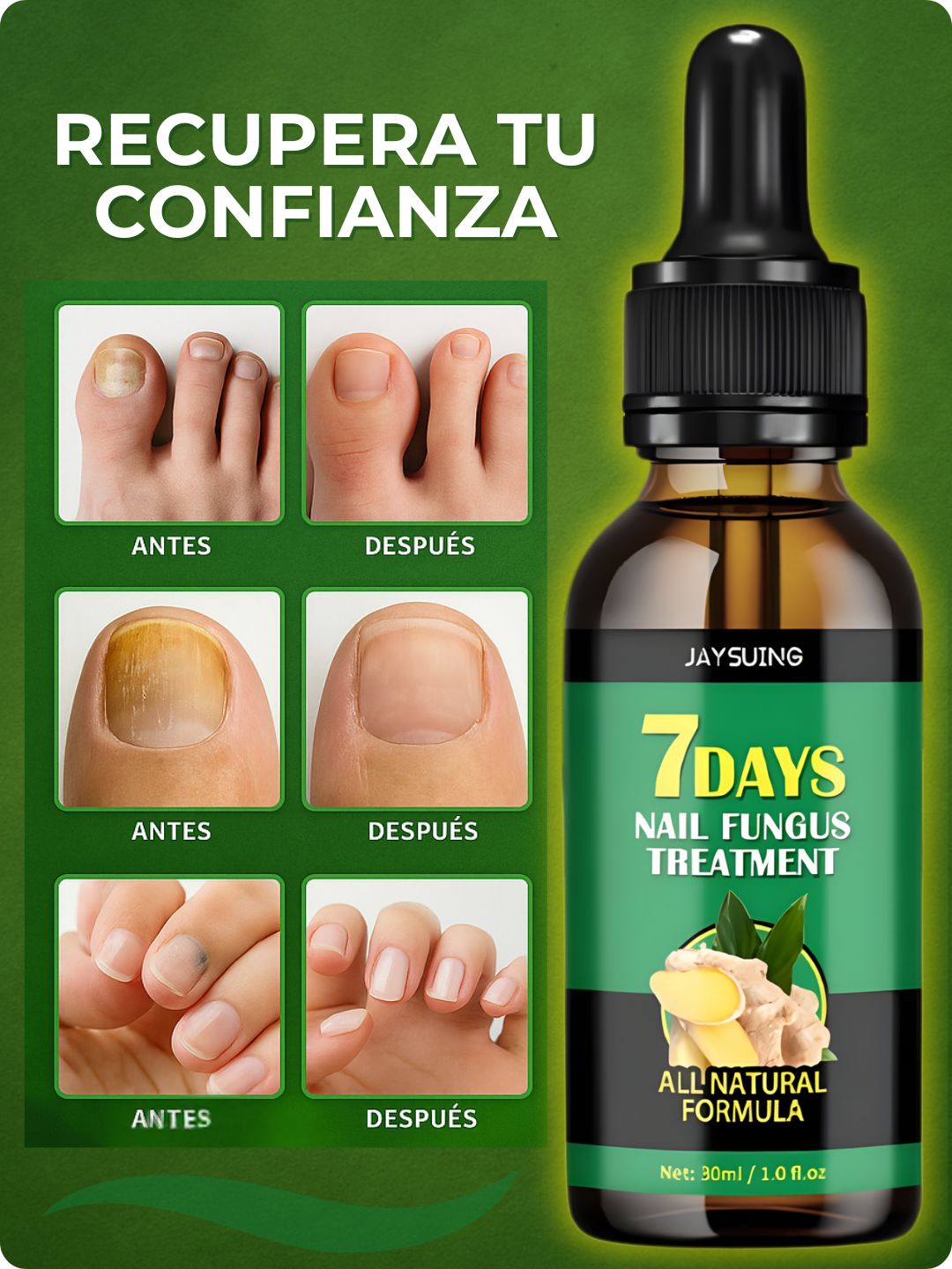Serum 7 Days | Reparador de Uñas Antihongos - Golden Group Enterprise