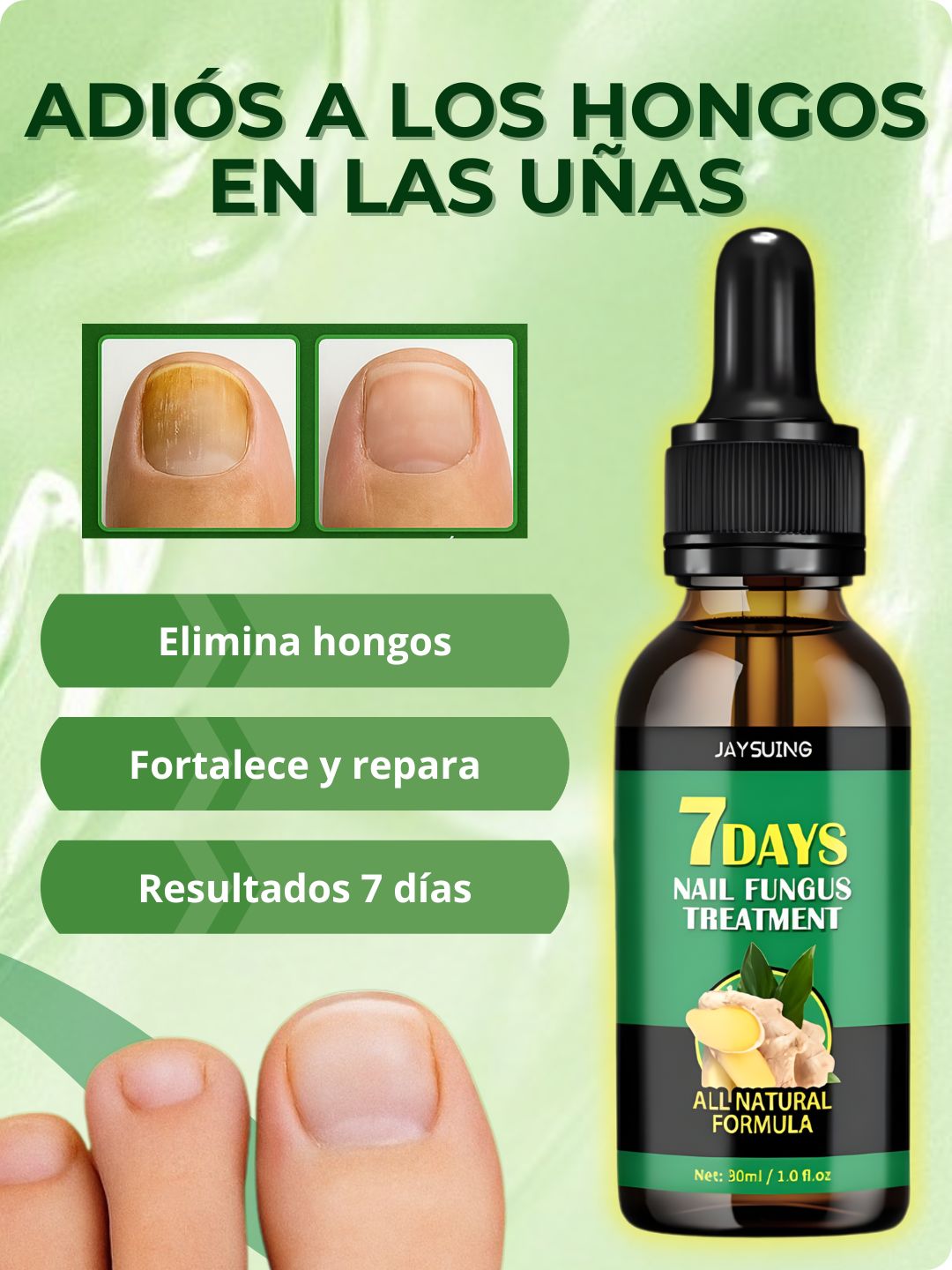 Serum 7 Days | Reparador de Uñas Antihongos - Golden Group Enterprise