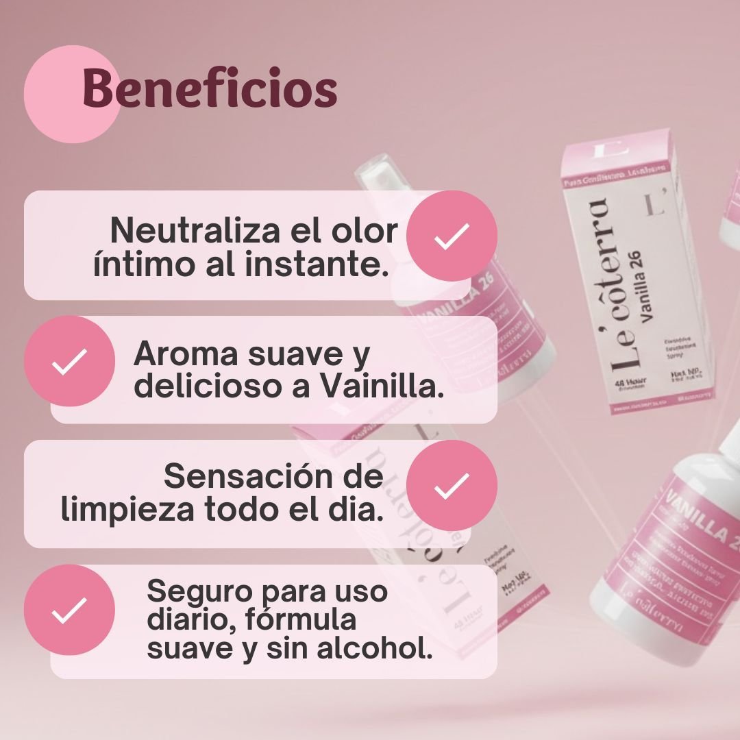 Spray Intimo Le’côterra - Golden Group Enterprise