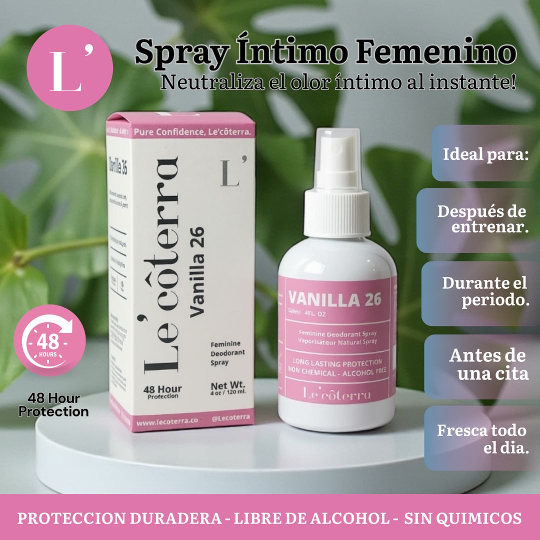 Spray Intimo Le’côterra - Golden Group Enterprise