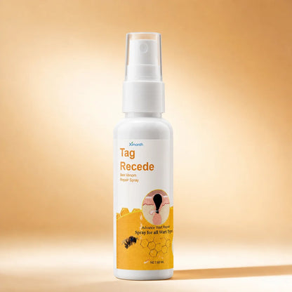 Tag Recede, spray con veneno de abeja, packshot de estudio