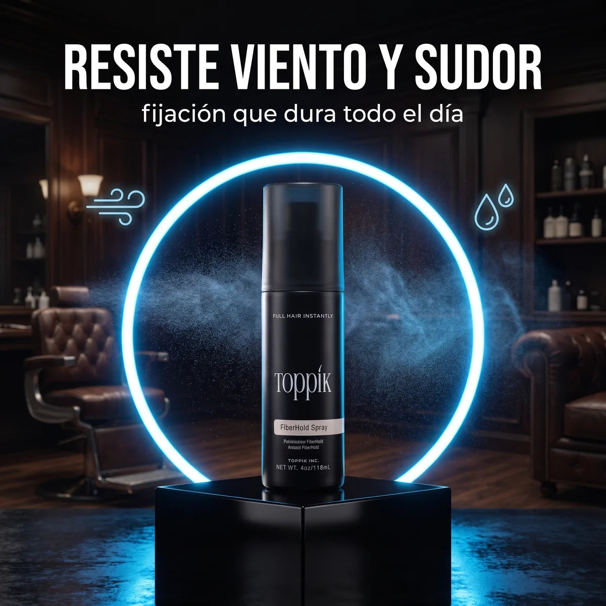 Kit Toppik #2 | Fibra Capilar + Fijador para Cobertura Duradera y Fijación Profesional