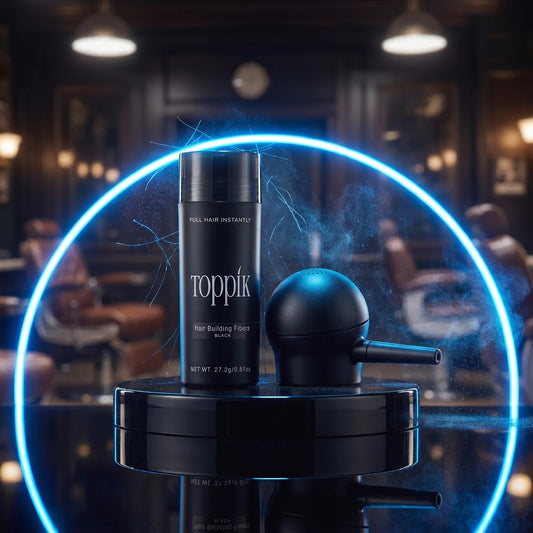Kit Toppik #1 | Fibra Capilar + Atomizador para Aplicación Precisa y Cobertura Instantánea