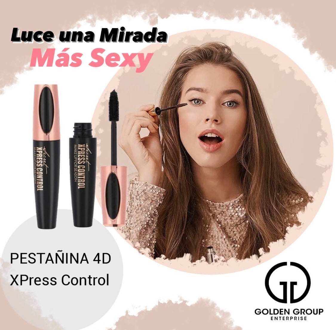 Eyelash Make Up - Pestañina 4D - Golden Group Enterprise